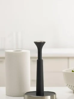 Joseph Joseph Grey Push And Tear Kitchen Roll Holder Discount