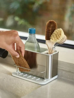 Joseph Joseph Light Stone Surface Stainless-Steel Sink Tidy