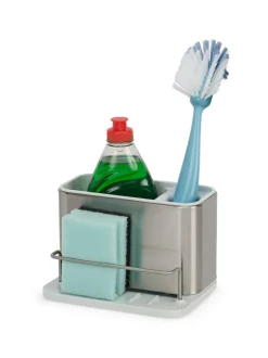 Joseph Joseph Light Stone Surface Stainless-Steel Sink Tidy