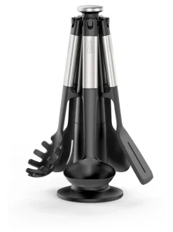 Joseph Joseph Silver Elevate Silicone & Steel Carousel 5pc Set Online