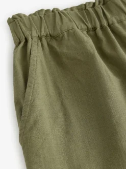 Next 100% Cotton Bermuda Shorts Khaki Green Best