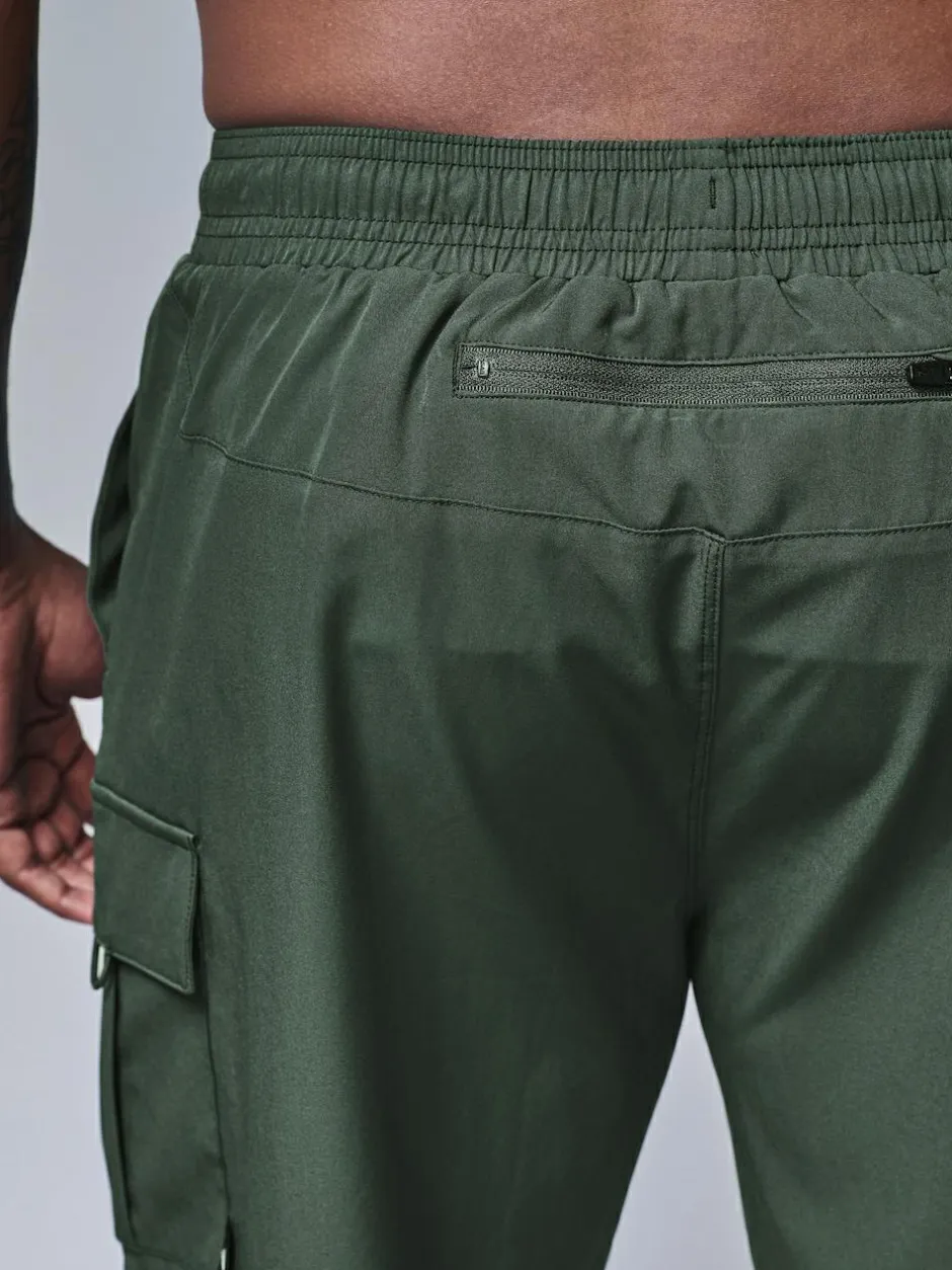 Next Active Cargo Gym Training Shorts Khaki Green Sale
