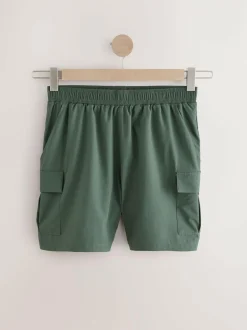 Next Active Cargo Gym Training Shorts Khaki Green Sale