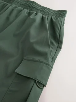 Next Active Cargo Gym Training Shorts Khaki Green Sale
