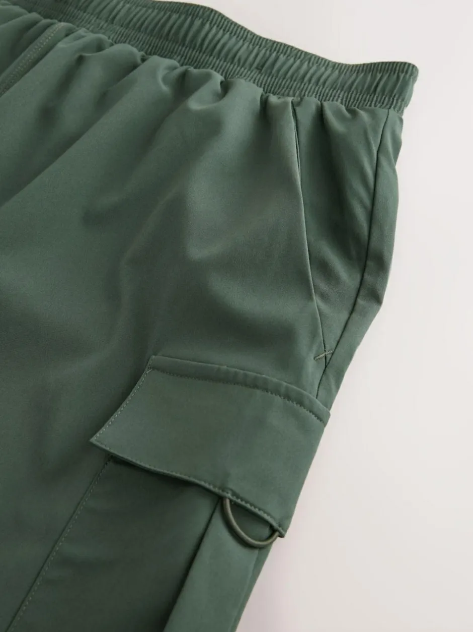 Next Active Cargo Gym Training Shorts Khaki Green Sale