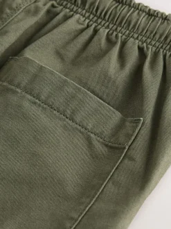 Next Khaki Green Regular Fit Shorts (3-16yrs) Clearance