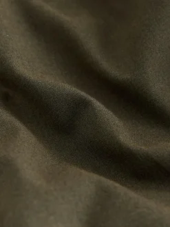 Next Tailored Bootcut Trousers With Wool Khaki Green