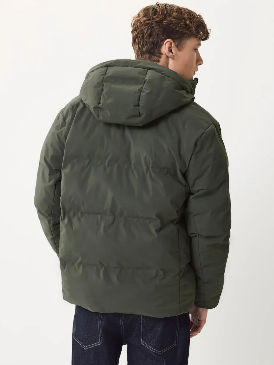 Next ThermoGen Shower Resistant Puffer Jacket Khaki Green Outlet