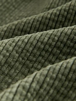 Next Khaki Green Wide Leg Soft Cord Trousers Outlet
