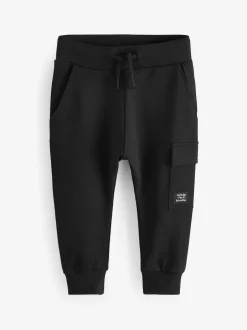 Next Khaki Green/Grey/Black Super Skinny Utility Joggers 3 Pack (3mths-7yrs) Online
