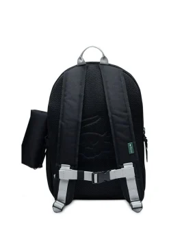 Lacoste Black Backpack with Pencil Case Online