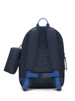 Lacoste Blue Backpack with Pencil Case Outlet
