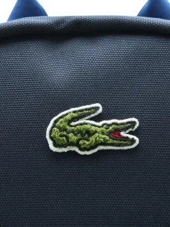 Lacoste Blue Backpack with Pencil Case Outlet