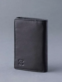 Lakeland Leather Bowston Tri-Fold Wallet Black Hot