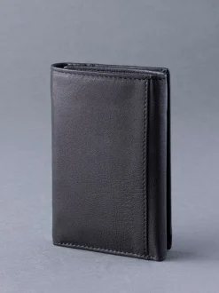 Lakeland Leather Bowston Tri-Fold Wallet Black Hot