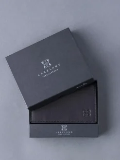 Lakeland Leather Bowston Tri-Fold Wallet Black Hot