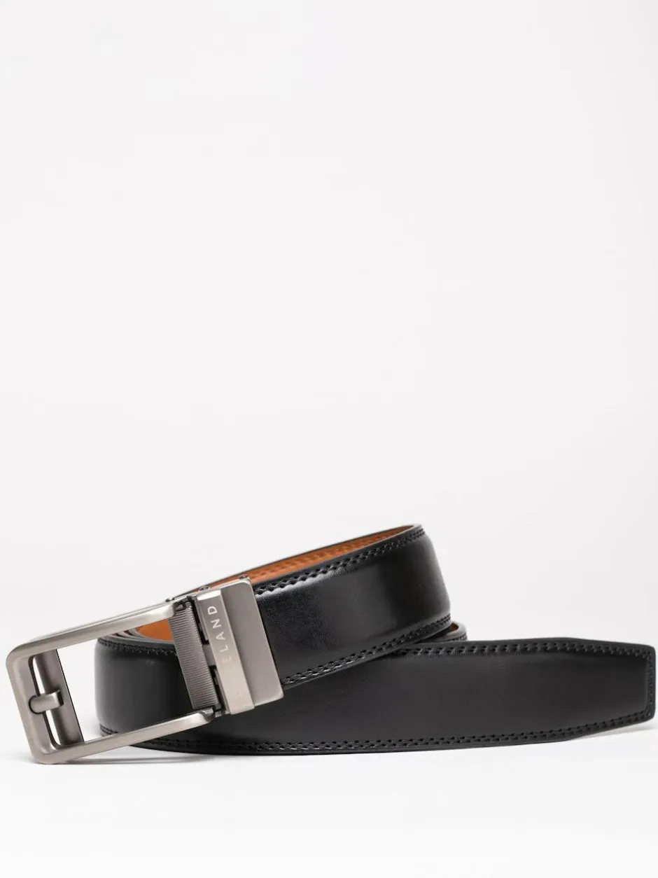 Lakeland Leather Rigg Ratchet Belt Black New