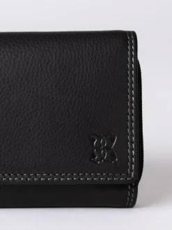 Lakeland Leather Black Small Purse Hot