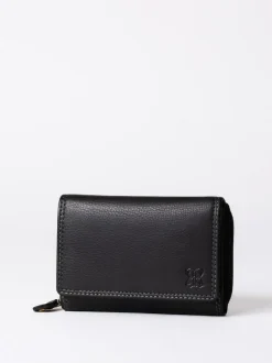Lakeland Leather Black Small Purse Hot