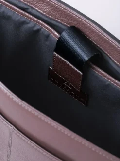 Lakeland Leather Crummock Laptop Messenger Bag Brown Clearance