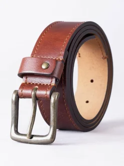 Lakeland Leather Eskin Belt Brown Clearance
