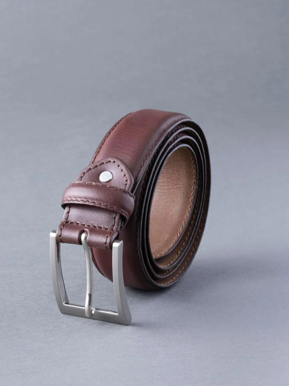 Lakeland Leather Staveley Leather Belt Brown Best