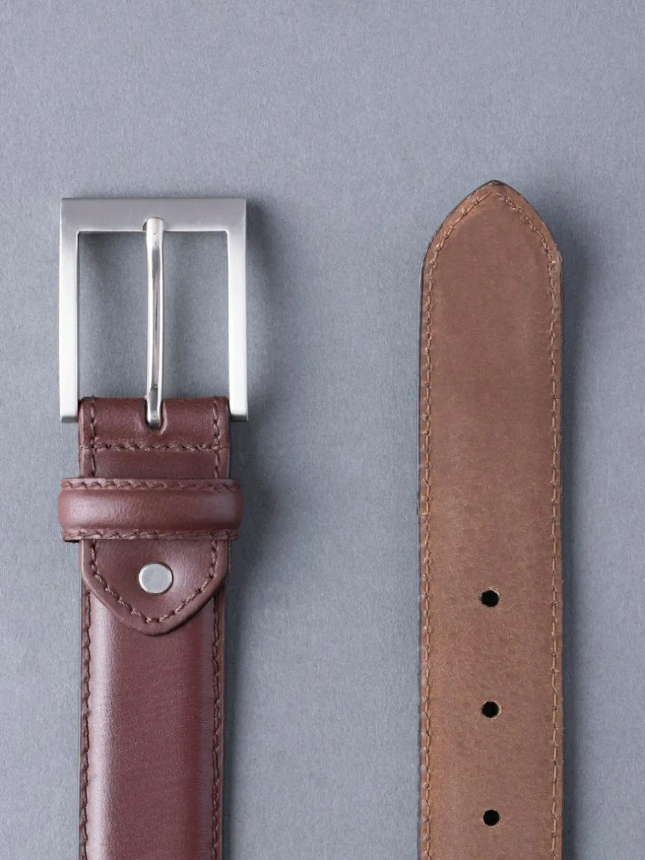 Lakeland Leather Staveley Leather Belt Brown Best