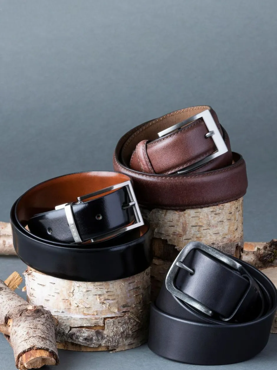 Lakeland Leather Staveley Leather Belt Brown Best