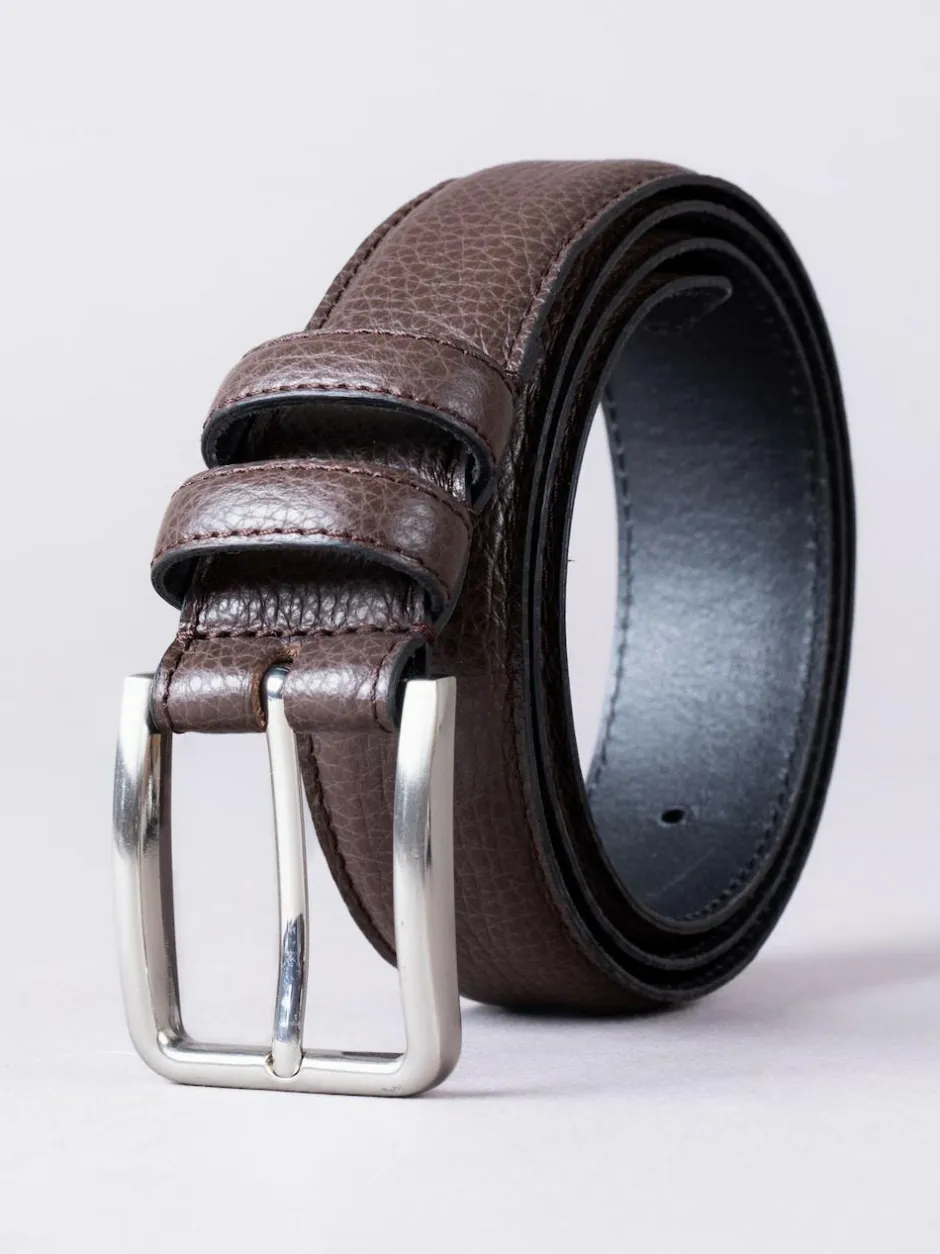 Lakeland Leather Storrs Belt Brown Outlet