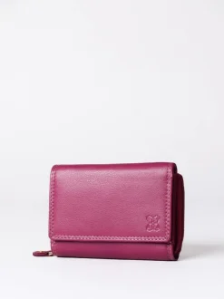 Lakeland Leather Cranberry Small Purse