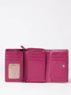 Lakeland Leather Cranberry Small Purse