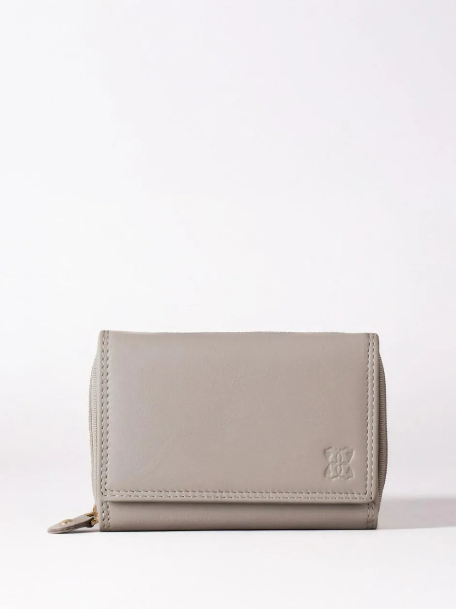 Lakeland Leather Grey Small Purse Best