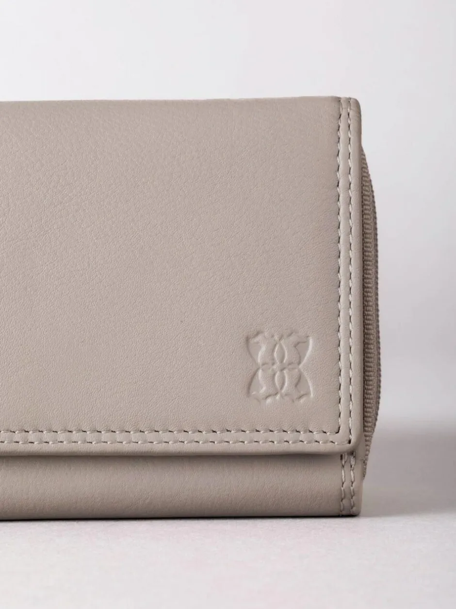 Lakeland Leather Grey Small Purse Best