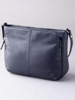 Lakeland Leather Ambleside Cross-Body Bag Navy Discount