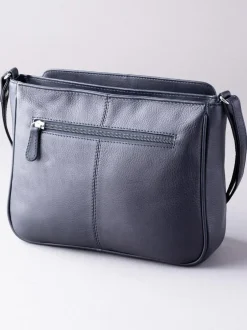 Lakeland Leather Ambleside Cross-Body Bag Navy Discount