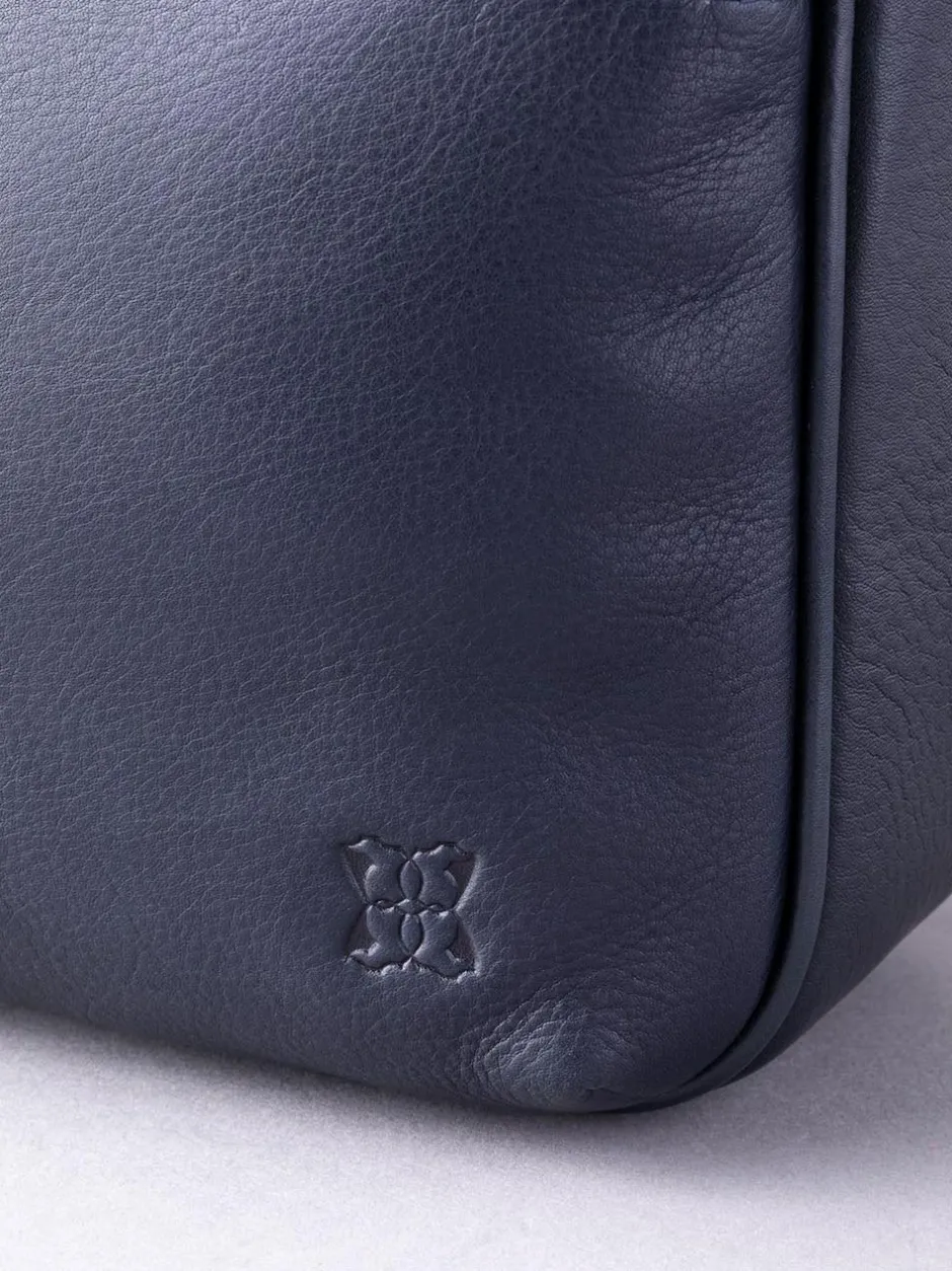 Lakeland Leather Ambleside Cross-Body Bag Navy Discount