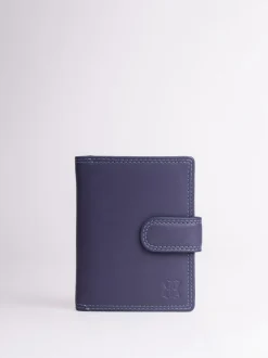 Lakeland Leather Purple Small Tab Purse Clearance