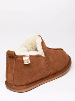 Lakeland Leather Mens Slipper Boots Tan Brown Clearance