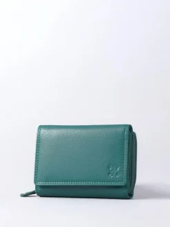 Lakeland Leather Teal Green Small Purse Online