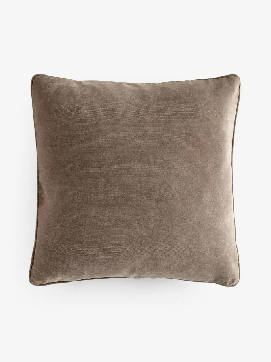Next Latte 45 x 45cm Soft Velour Cushion