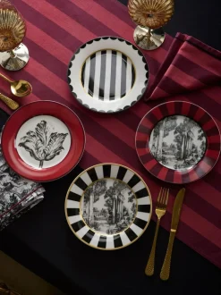 Laurence Llewelyn-Bowen Multi Festivo Porcelain Side Plate Set Sale