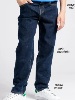 Lee Blue Boys Loose Fit Asher Jeans Online