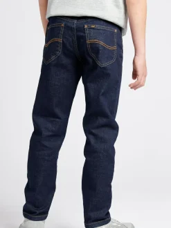 Lee Boys Straight Fit Daren Jeans Dark Blue Outlet