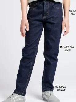 Lee Boys Straight Fit Daren Jeans Dark Blue Outlet