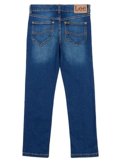 Lee Luke Slim Fit Jeans Mid Blue Discount