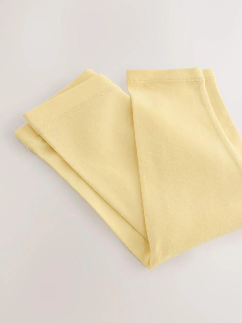 Next Lemon Yellow Jersey Leggings (3mths-7yrs) Clearance