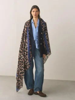 Next Leopard Print Lightweight Scarf Hot