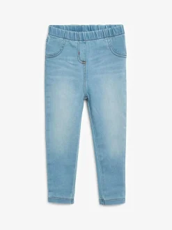 Next 1 Pack Elasticated Waist Jeggings (3mths-7yrs) Light Blue Denim Online