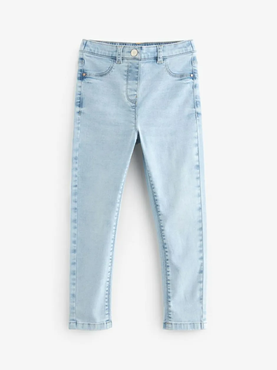 Next Regular Length Stretch Jeggings (3-16yrs) Light Blue Online