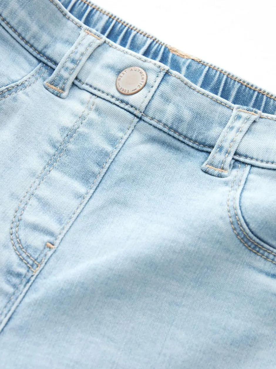 Next Regular Length Stretch Jeggings (3-16yrs) Light Blue Online